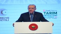 Erdoğan: Yeni bir tarım ve kırsal kalkınma süreci başlatıyoruz